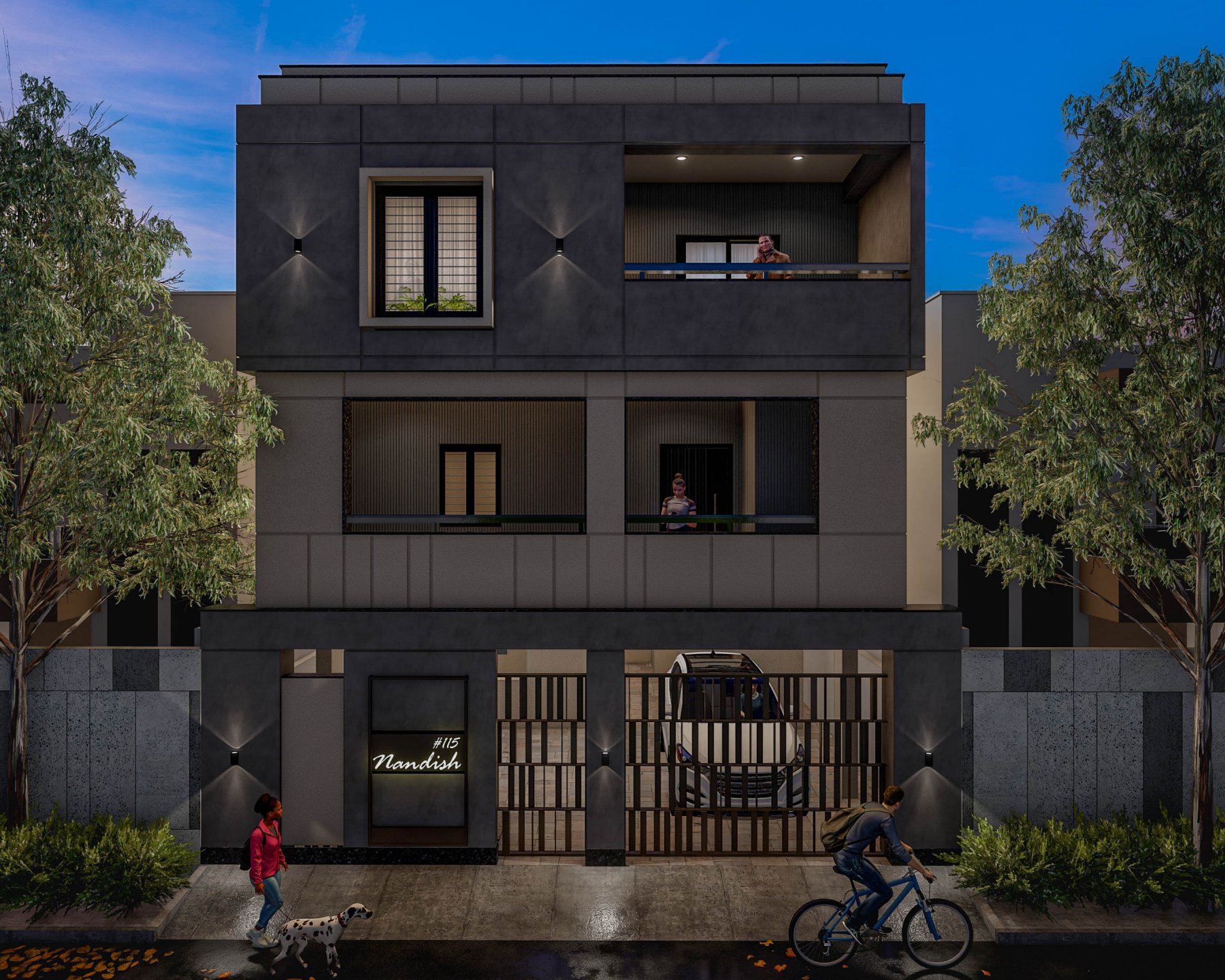 Residential Building @ Chandra Layout, Bangalore Image