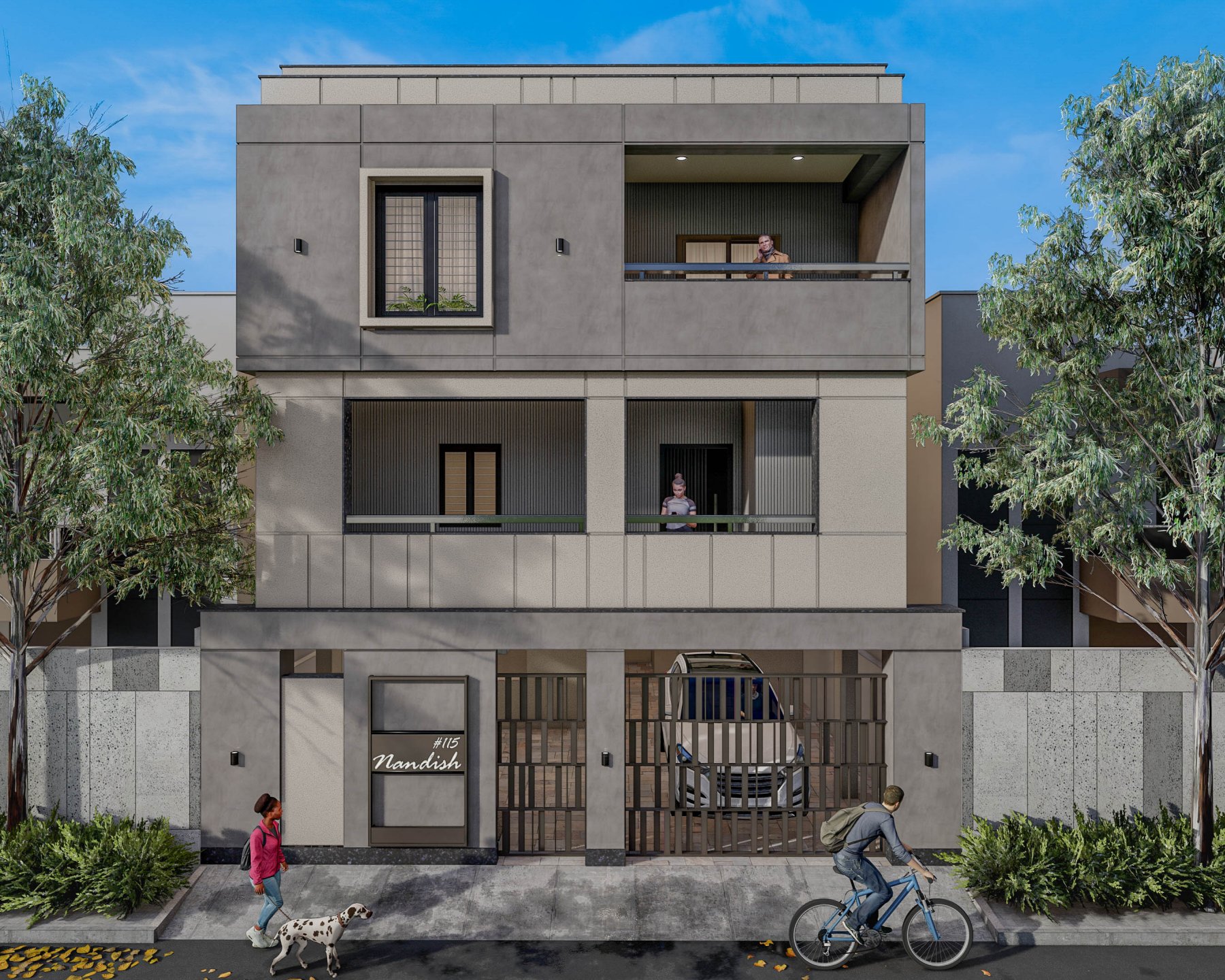 Residential Building @ Chandra Layout, Bangalore Image